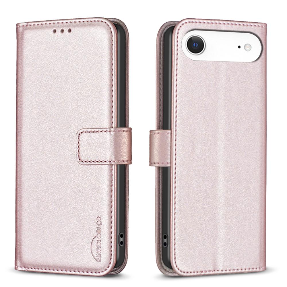BINFEN BINFEN iPhone Air Fodral Läder Roséguld