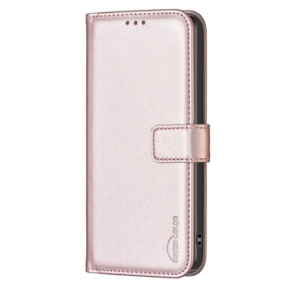 BINFEN BINFEN iPhone Air Fodral Läder Roséguld
