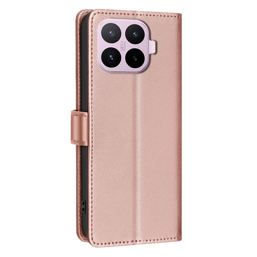 BINFEN BINFEN Xiaomi 17T Pro Fodral RFID Läder Roséguld