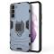  Samsung Galaxy S22 Skal Hybrid Ring Armor Navy Blue