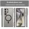  Samsung Galaxy S23 Ultra Skal MagSafe Slim Matt Svart