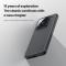 NILLKIN NILLKIN Xiaomi 15 Skal MagSafe Frosted Shield Svart