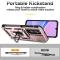  Samsung Galaxy A16 Skal CamShield Ring Hybrid Roséguld