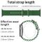 ColorPop Apple Watch 42/44/45/46/49 mm Armband Ocean Wave Army Green