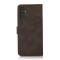 KHAZNEH KHAZNEH Samsung Galaxy A04s / A13 5G Fodral Retro Läder Brun