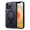  iPhone 12 Pro Max Skal MagSafe Hybrid Matt Svart