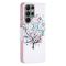  Galaxy S24 Ultra Fodral Med Tryck Blommigt Träd
