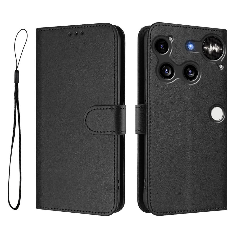  Nothing Phone 3 Fodral RFID Läder Svart
