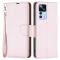  Xiaomi 12T / 12T Pro Fodral Shark Litchi Roséguld