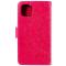  iPhone 13 - Tryckt Mandala Läder Fodral - Rosa