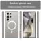  Samsung Galaxy S23 Ultra Skal MagSafe Slim Matt Vit