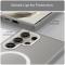 Samsung Galaxy S23 Ultra Skal MagSafe Slim Matt Vit