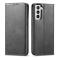  Samsung Galaxy S21 FE Fodral Flip Läder Svart