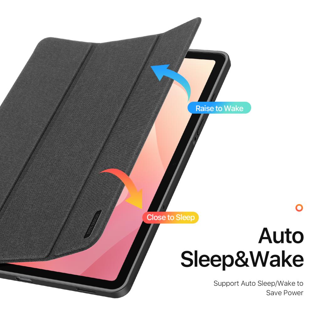 DUX DUCIS DUX DUCIS Galaxy Tab S11 Fodral DOMO Tri-Fold Svart