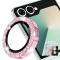 ENKAY ENKAY Samsung Galaxy Z Flip 8 Linsskydd Glitter Rosa