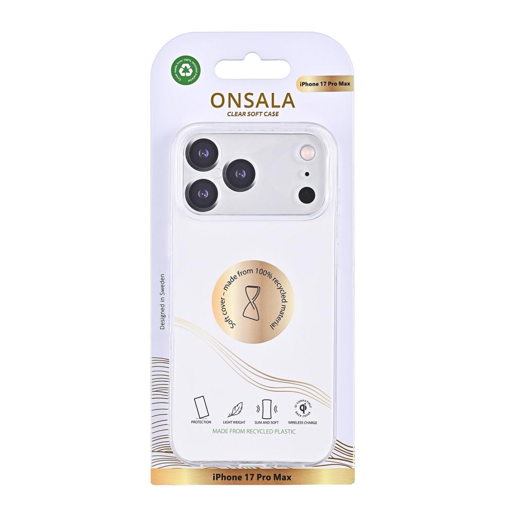 Onsala Onsala iPhone 17 Pro Max Skal TPU Transparent