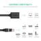 UGREEN UGREEN 0.5m RJ45 Cat6 Förlängningskabel LAN Hane - Hona Svart