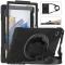  Galaxy Tab A8 10.5 Roterande X-Shape Hybrid Skal
