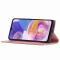 LC.IMEEKE LC.IMEEKE Samsung Galaxy A23 5G Fodral Flip Läder Roséguld