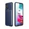  Motorola Moto G10/G20/G30 - Kolfiber Textur Skal - Blå