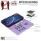 BINFEN BINFEN Xiaomi 17T Pro Fodral RFID Läder Lila
