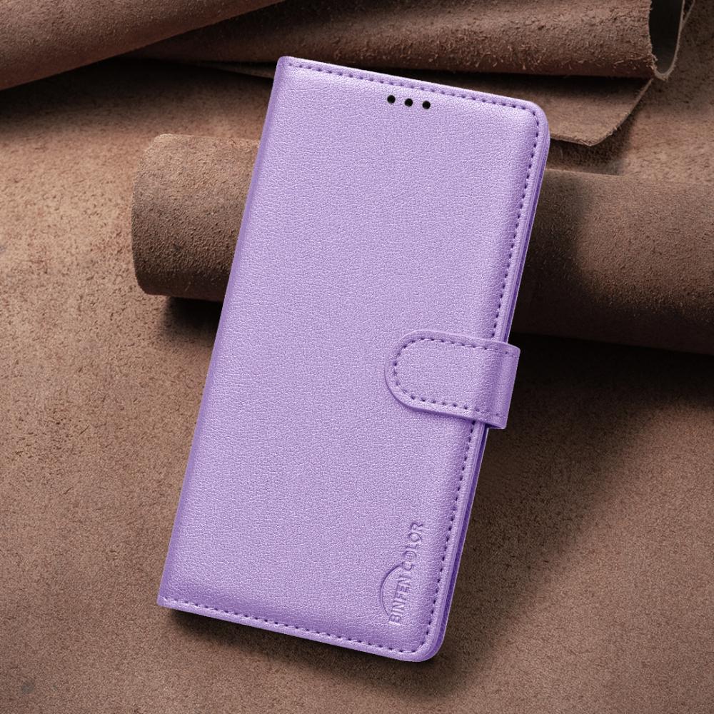 BINFEN BINFEN Xiaomi 17T Pro Fodral RFID Läder Lila