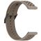  Klockarmband 22 mm Quick Release Silikon Brun