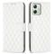  Motorola Moto G54 5G Fodral Diamond Läder Vit