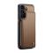 CASEME CASEME Galaxy A56 5G/A36 5G Skal RFID Kickstand Plånbok Brun
