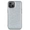 DG.MING DG.MING iPhone 15 Plus Skal Läder Glitter Silver