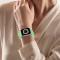 ColorPop Apple Watch 42/44/45/46/49 mm Armband Ocean Wave Pistasch