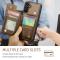 CASEME CASEME Galaxy A56 5G/A36 5G Skal RFID Kickstand Plånbok Brun