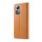 LC.IMEEKE LC.IMEEKE Xiaomi 12 Pro Fodral Läder Brun