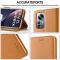 LC.IMEEKE LC.IMEEKE Xiaomi 12 Pro Fodral Läder Brun