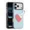 DUX DUCIS DUX DUCIS iPhone 18 Pro Max/17 Pro Max Skal PU-Läder Hjärta Ljus Blå