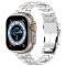  Apple Watch 42/44/45/46/49 mm Armband Steel Silver