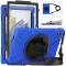  Galaxy Tab A8 10.5 Roterande X-Shape Hybrid Skal