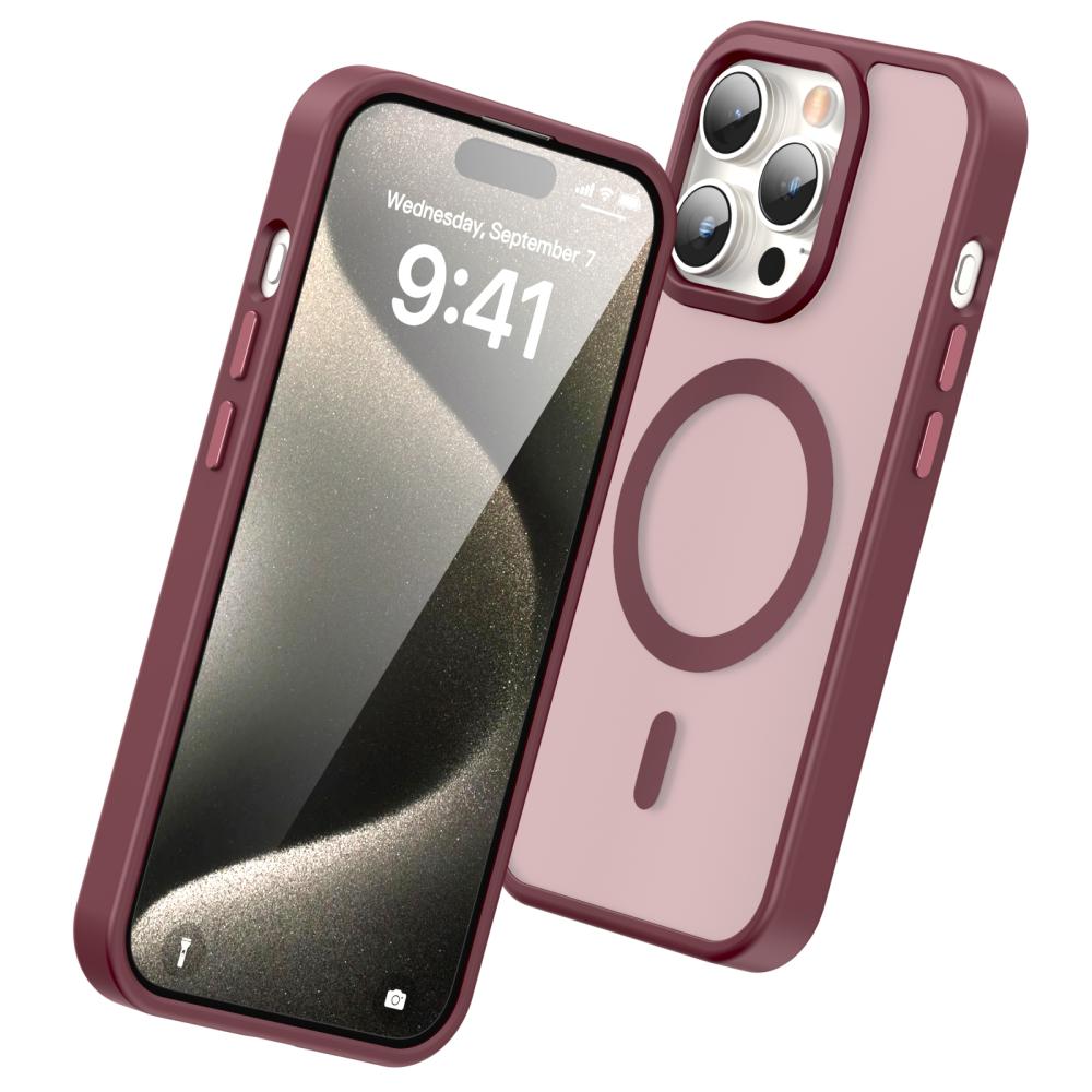 ColorPop ColorPop iPhone 15 Pro Max Skal CH MagSafe Matt Röd