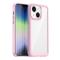  iPhone 14 Skal Akryl/TPU Ljus Rosa