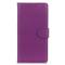  Motorola Moto G04 4G/G24 4G Litchi Läder Fodral Lila