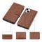  iPhone 15 Plus Fodral Crazy Horse Brun