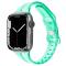  Apple Watch 38/40/41/42 mm CrystalFlex TPU Armband Grön
