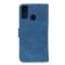 KHAZNEH Motorola Moto G10/G20/G30 - KHAZNEH Retro Läder Fodral - Blå