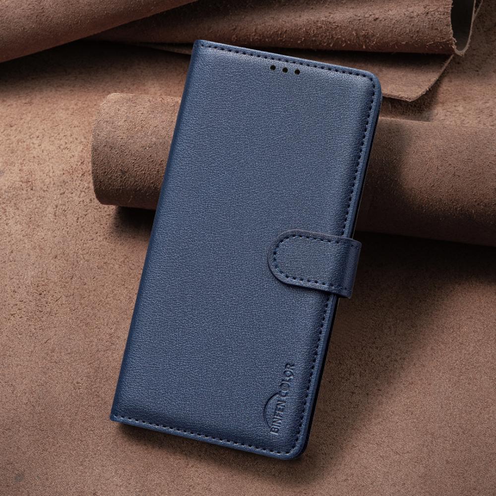 BINFEN BINFEN Xiaomi 17T Pro Fodral RFID Läder Blå