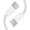 Tech-Protect Tech-Protect 20W Väggladdare PD Inkl. USB-C - USB-C Kabel Vit