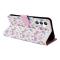  Samsung Galaxy S25 Fodral RFID Fjärilar / Blommor