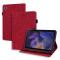  Samsung Galaxy Tab A8 10.5 (2021) Fodral Tryckt Flower Röd