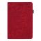  Samsung Galaxy Tab A8 10.5 (2021) Fodral Tryckt Flower Röd