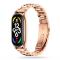 Tech-Protect Tech-Protect Lyxigt Metallarmband Xiaomi Mi Smart Band 7 Roséguld