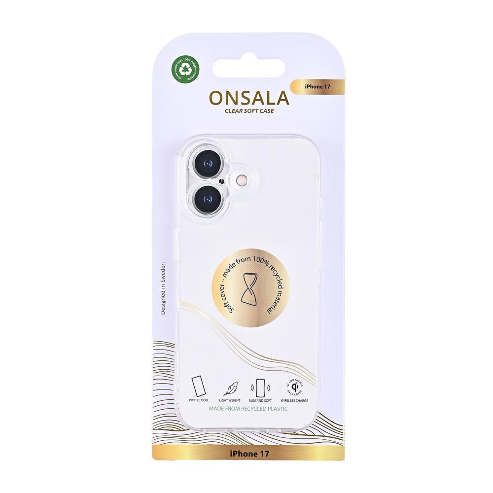 Onsala Onsala iPhone 17 Skal TPU Transparent